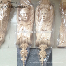 Antique Style and Wood Material Wood carving corbel